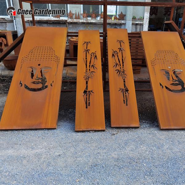 Лазер продуктов сада металла SGS современный декоративный отрезал панели Corten стальные