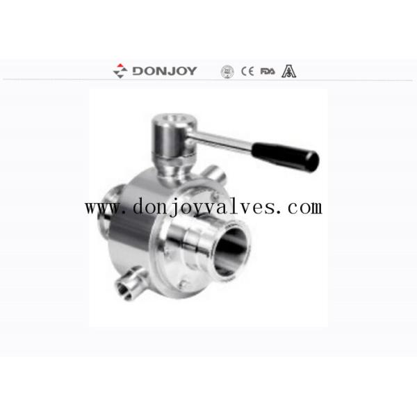 Клапаны Donjoy клапана шарика руководства куртки DN125 SS316L жары санитарные