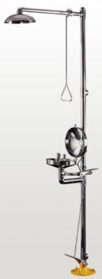 ANSI-Compliant Stainless Steel Eyewash Station with Pedal