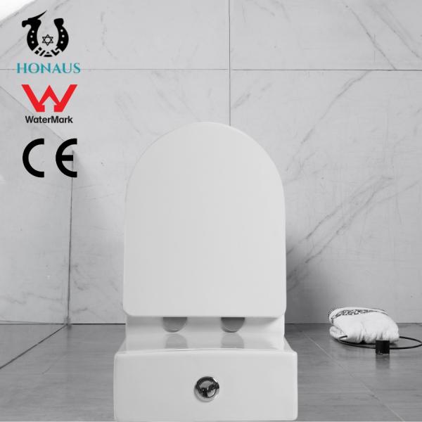CE Eco Friendly Floor Standing Toilet 2 Piece Commode 635*365*800mm