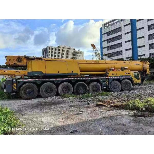 Yellow 300ton Truck Crane for Construction Equipment Terrian Mobile Crane Used Crane