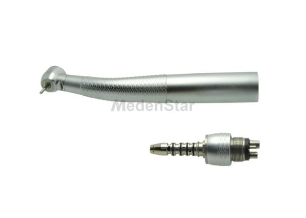 Triple Water Spray Stainless Bearing Push Button High Speed Fiber Optic Dental Handpiece
