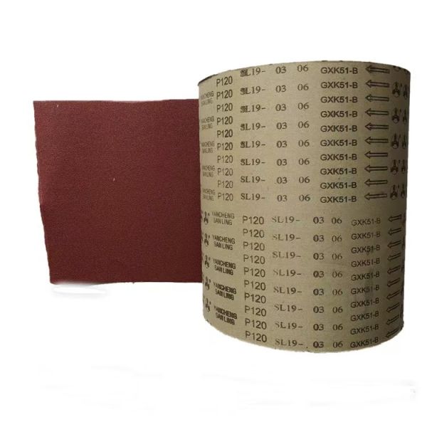OEM Aloxide Sanding Abrasive Cloth Roll For Manufacturing Sanding Belts