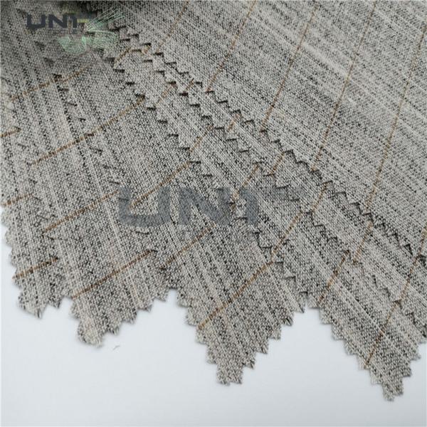 Men Suits High Elasticity Hair Interlining For Jacket Cloth