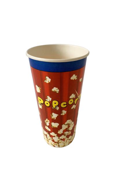 Convenient 32 Oz Paper Popcorn Containers For Party And Movie Night