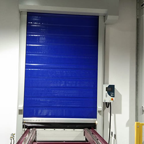Insulated High-Speed Door With Multiple Activation Methods For Aults And Secure Storage Areas