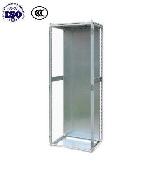 Anti Corrosion Metal Electrical Enclosure With Five Fold Profile Frame Floor Standing
