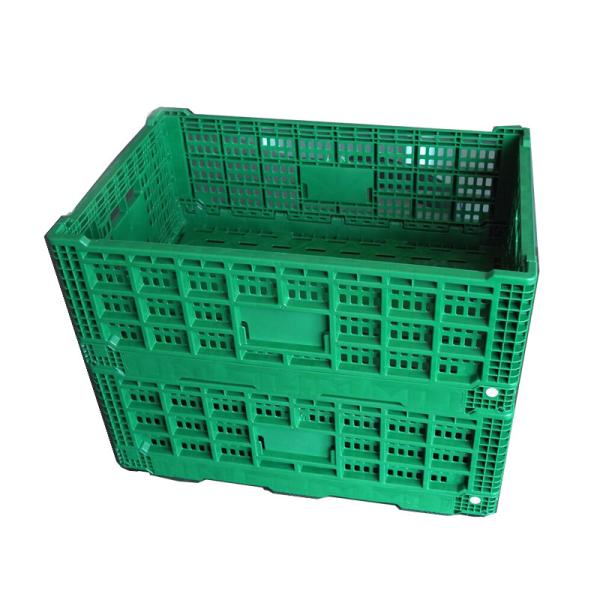 Collapsible Mesh Style Plastic Crates 0.82kg for Convenient Storage and Transport