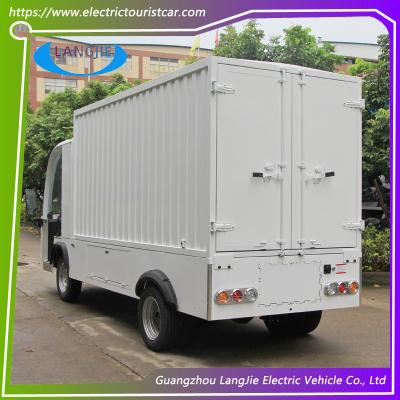 2 Seater 1200KG Small Electric Luggage Cart AC Motor 72V Electric Cargo Car For Airport