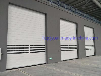 Linear Door Panel Aluminum Alloy Fast Rolling up and Shutting Security Warehouse Door
