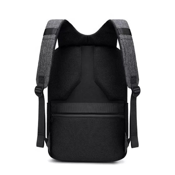 15.6 Inch USB Charge 19L Anti Theft Waterproof Men Backpack 0.7kg