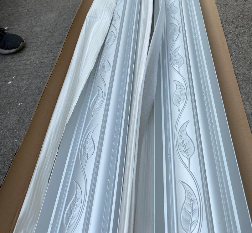 OEM ODM Aluminum Alloy Gypsum Cornice Mould Decorative High Strength
