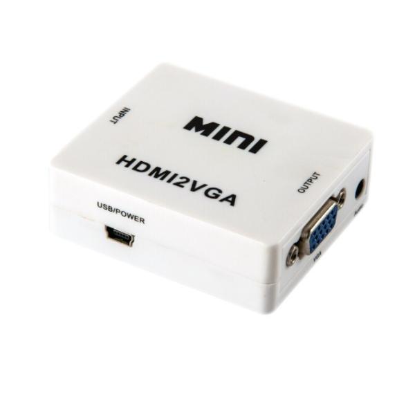 Mini 40g 1920x1200 60Hz Type A HDMI To VGA Adapter