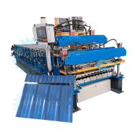 Feuille de toit d'IBR/petit pain ondulé de feuille de toit formant la machine 4 - 6m/Min