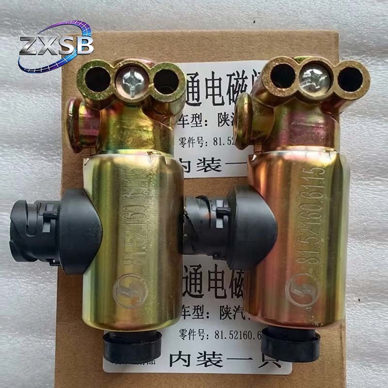 SHACMAN TGA TGS TGX 81.52160.6115 Retarder Solenoid Valve Brake System Spare Parts