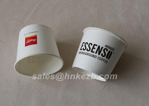 Colorful Hot Drink Paper Cups Easy Take Out 6oz Disposable Paper Coffee Cups