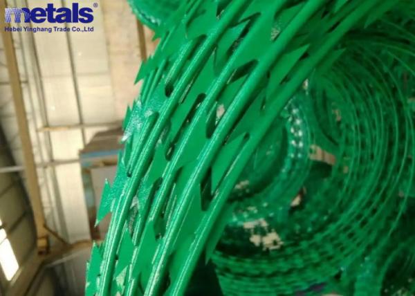 Galvanized Steel CBT-65 Barbed Concertina Wire Coil