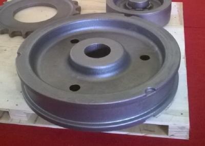 Shot Blasting Surface Green Sand Castings Wheel Hub For Wheel Crane