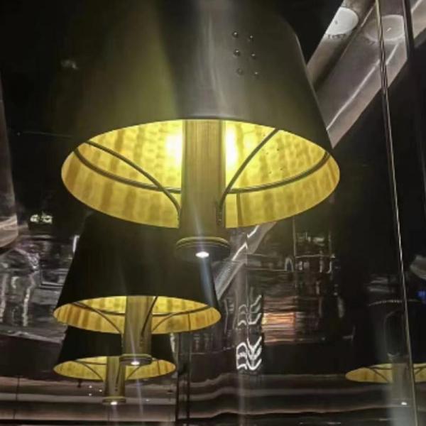 JYLIGHTING Custom Hotel Club Catering Private Room Lobby Отдел продаж Банкетный зал Художественный проект Железный декоратив