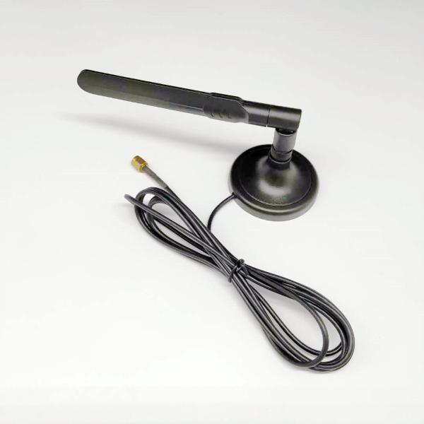 50W Digital VHF UHF TV Antenna , Magnetic Base RG58 / RG174 Cable HD Aerial Antenna