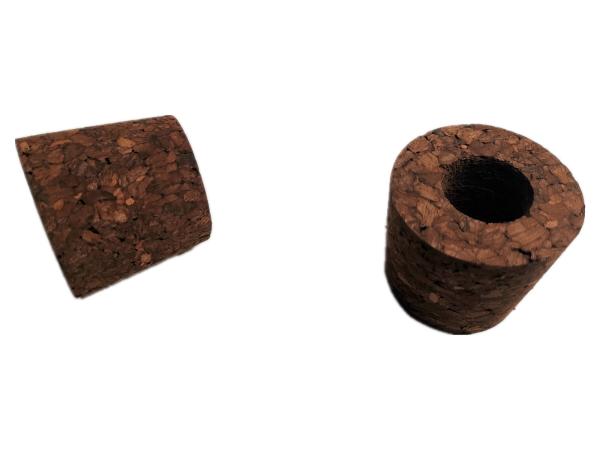 Carbonized Cork Bottle Stopper Cylinder Vase Wearproof Nontoxic