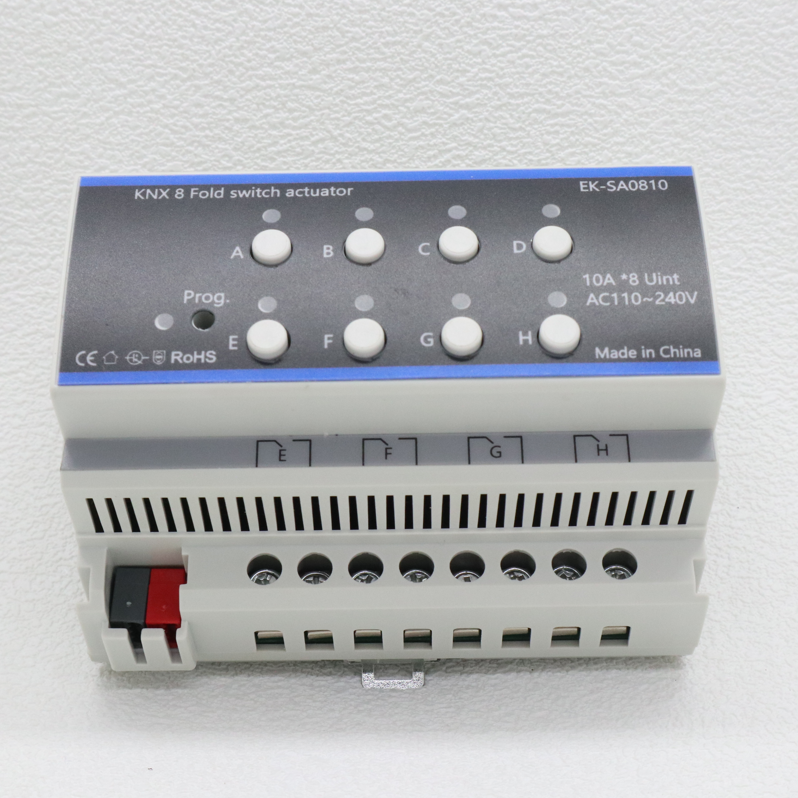 Best Price KNX System Building Switch Actuator for Home Automation Smart Light Control CE ROHS 3 Years Warranty