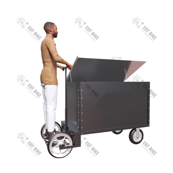 Manual 23Km/H 500KG Stainless Steel Tricycle Cargo Bike