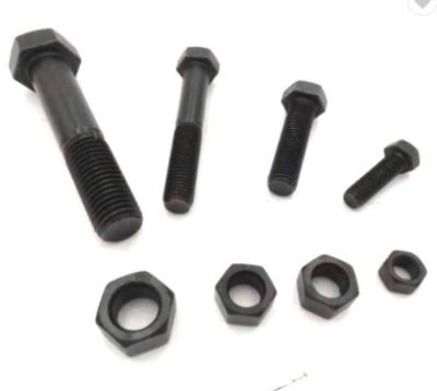 Stainless Steel Zinc Alloy Plated Hex Nut Fastener DIN933 Hex Bolt Screw