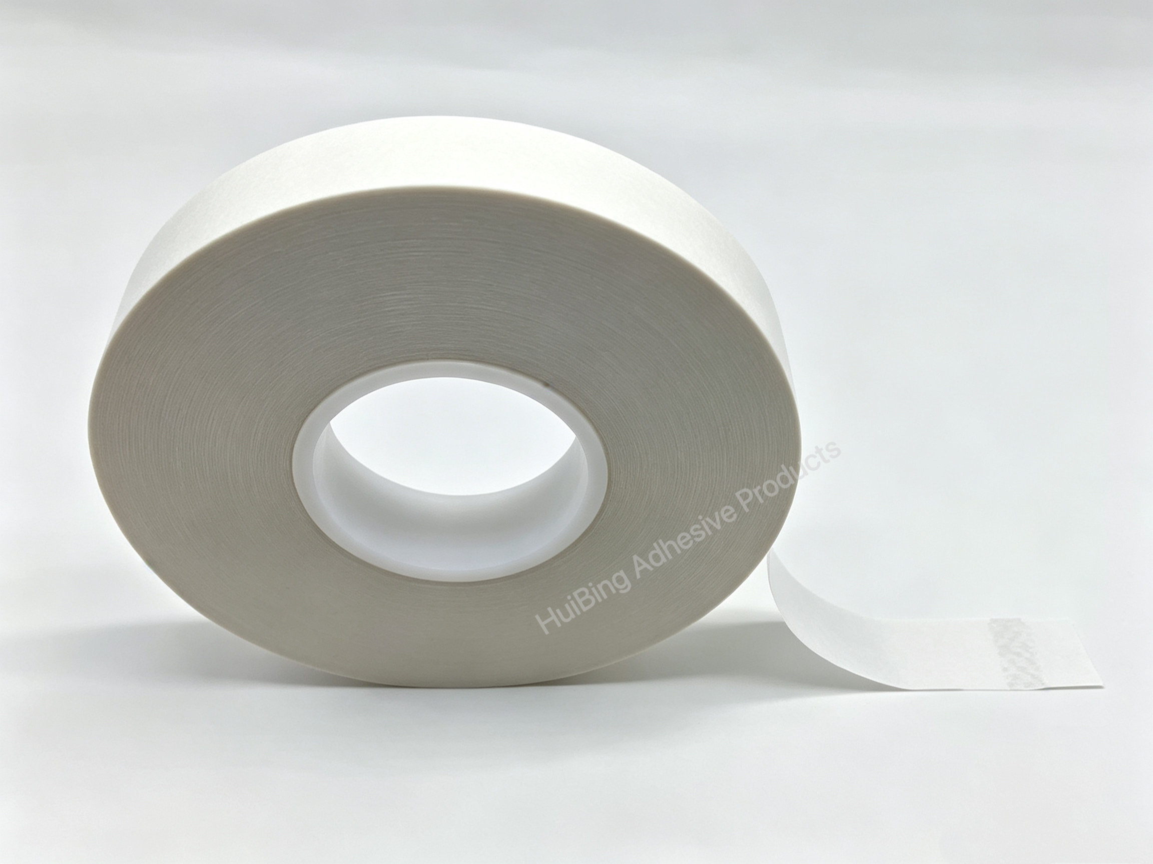 High Initial Adhesion Heat Resistance Double Sided PET Tape with 100μm Thickness for Electronic Bonding
