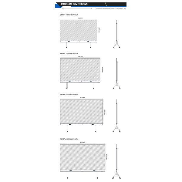 High Quality Indoor Polarized 3D Interactive Smart Multi-function All-in-One Conference Machine