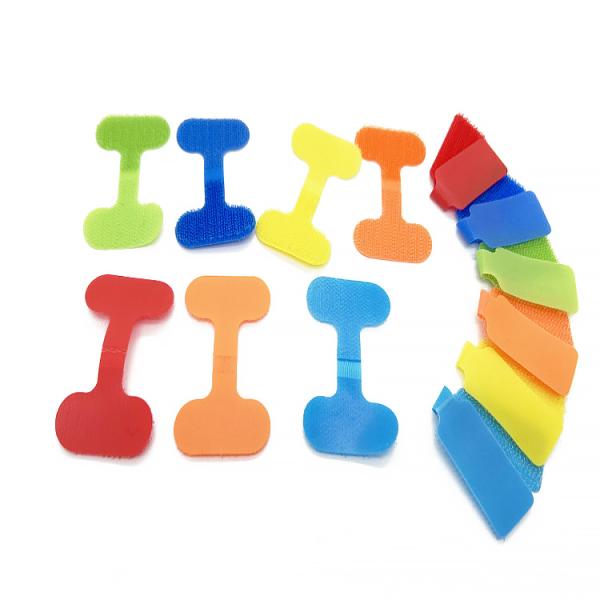 Nylon Hook And Loop Fastener Customizing Hook And Loop Tape For Data Cable Storage