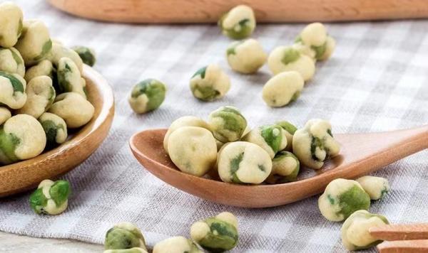 Various Flavors Organic Green Peas Healthy Cheese Coated Dried Sweet Peas