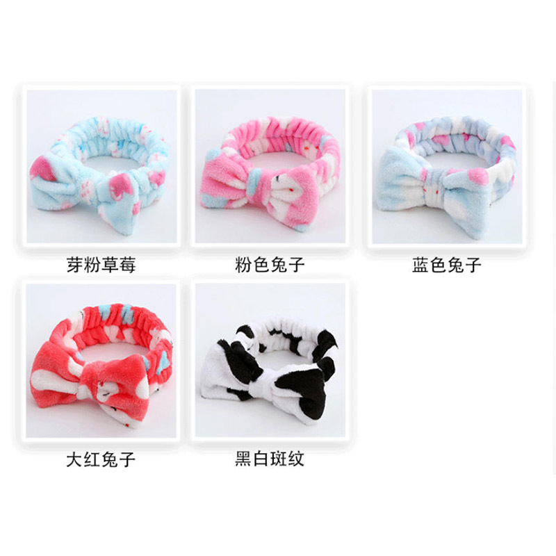Eco Friendly Microfiber Hair Band / Women'S Spa Headband 5x19cm For Long Term Use