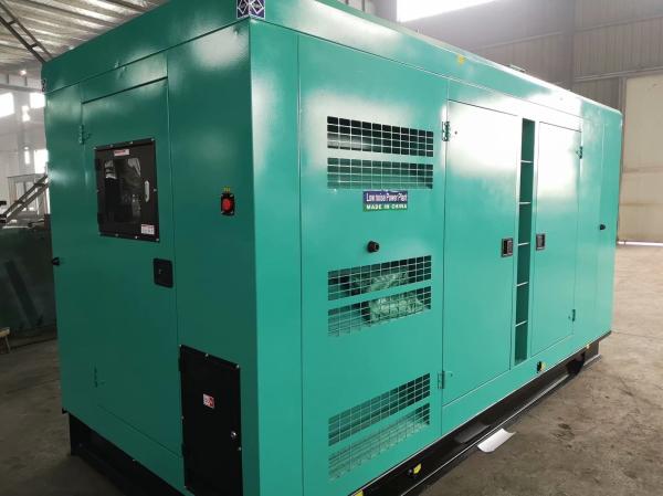 280KW 350KVA 50 hertz de tipo à prova de som diesel trifásico alternador do grupo de gerador de CUMMINS de Stamford