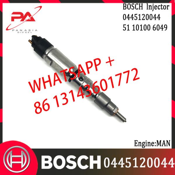 Injecteur commun diesel original 0445120044 de rail de BOSCH 0445120026 0445120030 51101006049 51101006047 pour le moteur de l'HOMME