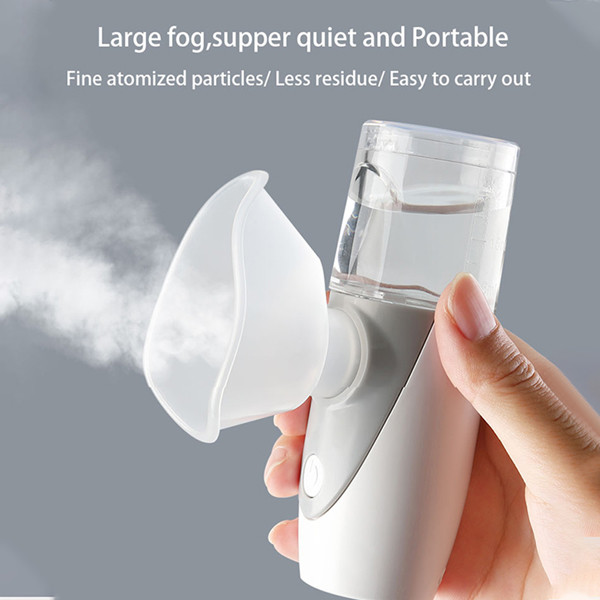 Children Adult Portable Silent Ultrasonic Nebulizer Medical grade PVC material