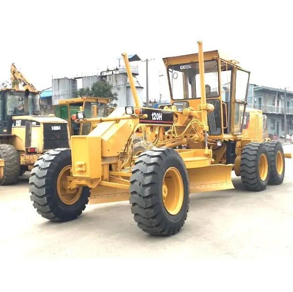 Second Hand 120G Motor Grader with 1626mm Working Diameter and 60km/h Forward Speed