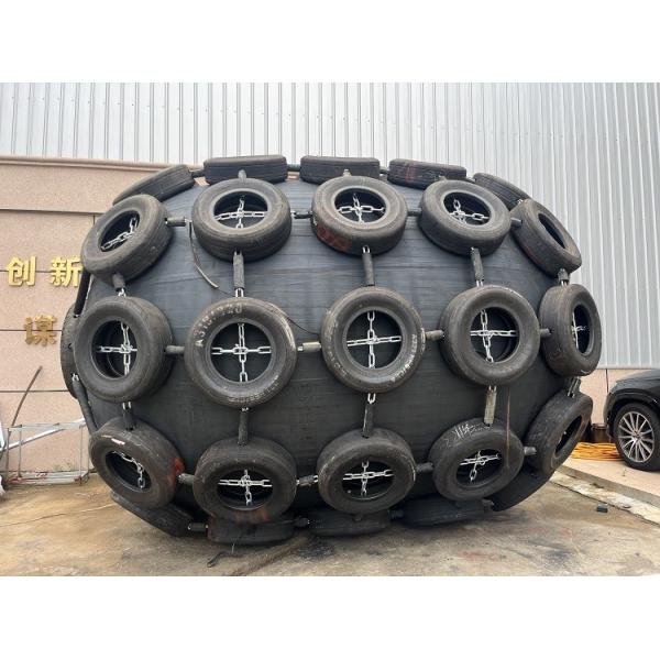 Yokohama Naturail резиновый фендер с резиновым SS черный / серый