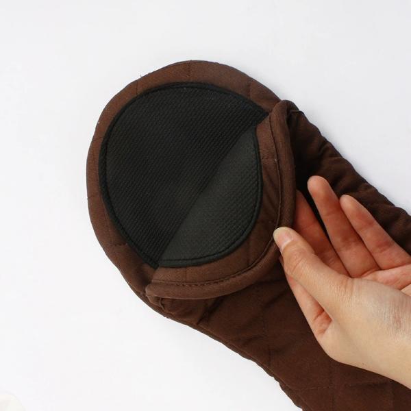 100% Cotton, Machine Washable Thicked Oven Mitt and Potholder Gift Set