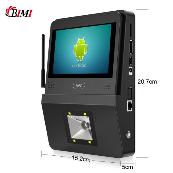 POS-0098 Vérificateur d'écran tactile 5 pouces Terminal d'information Android pour magasin de supermarché