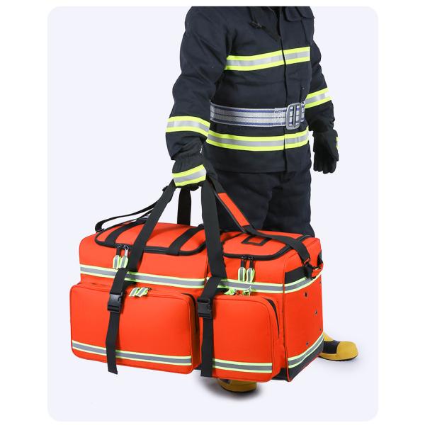Large Capacity Waterproof Emergency Medical Bag Hand-Carry Epidemic Prevention Rescue Kit 1800D Oxford Fabric