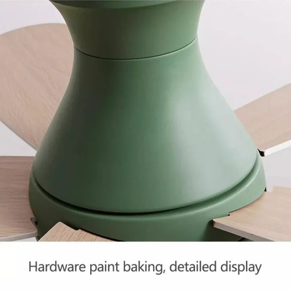 Control Low Floor Household Fan lamp colorful Children Room Ceiling Fan Light(WH-VLL-33)