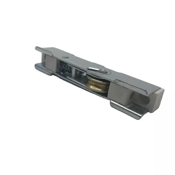 12.5mm*20mm Low Noise Hot-selling UPVC Sliding Roller With Iron Zinc Plating Housing And Iron Wheel Load Capacity 150KG