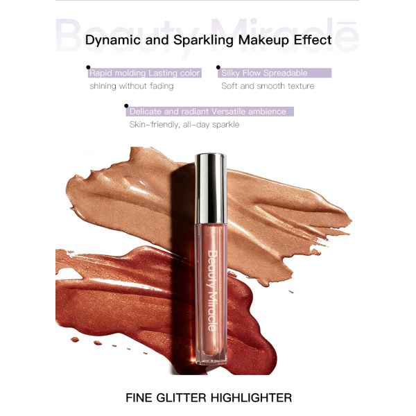 Radiant Glow Liquid Highlighter for Face & Body Contouring