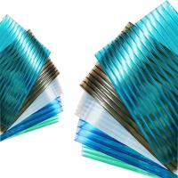Factory Wholesale Polycarbonate Sheet 3mm 4mm,6mm ,8mm clear  twin wall hollow Polycarbonate Sheet for Bathroom Wall Panel