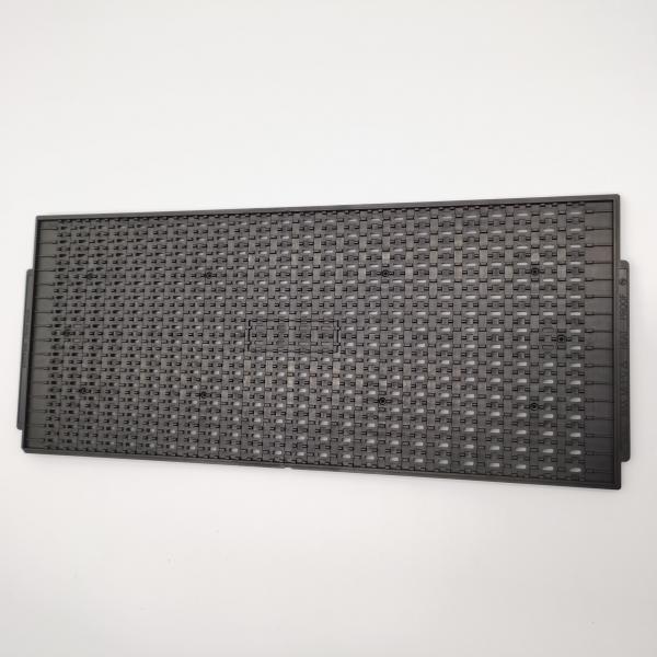 Caixa de componentes MPPO ESD preta de 7,62 mm de espessura para dispositivos BGA IC