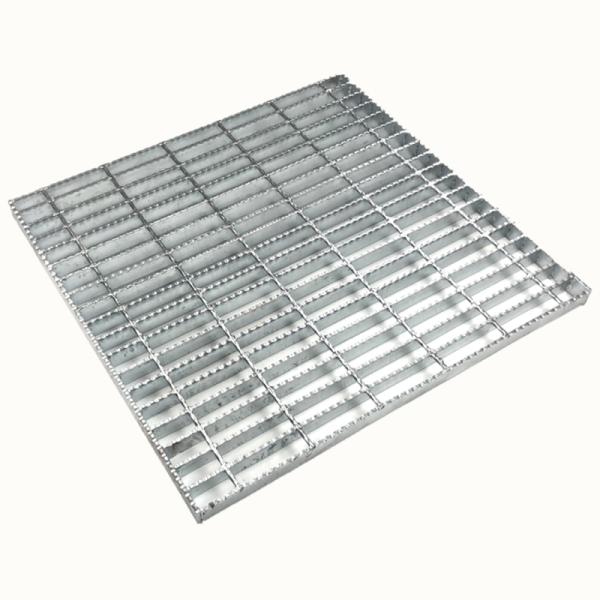 Hot dipped galvanized Steel serrated and smooth Grating