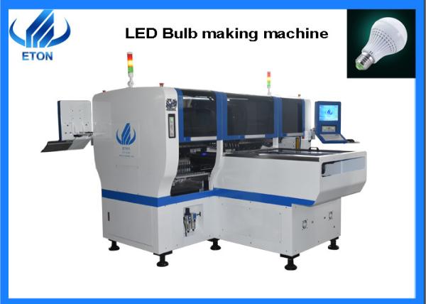 Multi Functional SMD Mounting Machine 24 Heads 90000 CPH DOB LED Bulb Making Machine