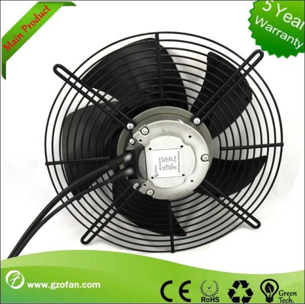 O ventilador de fã axial do motor industrial do EC/ventilador de refrigeração axial para protege o ambiente