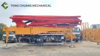 Boom de camion de pompe concrète de SANY 46m avec le système de pompe hydraulique